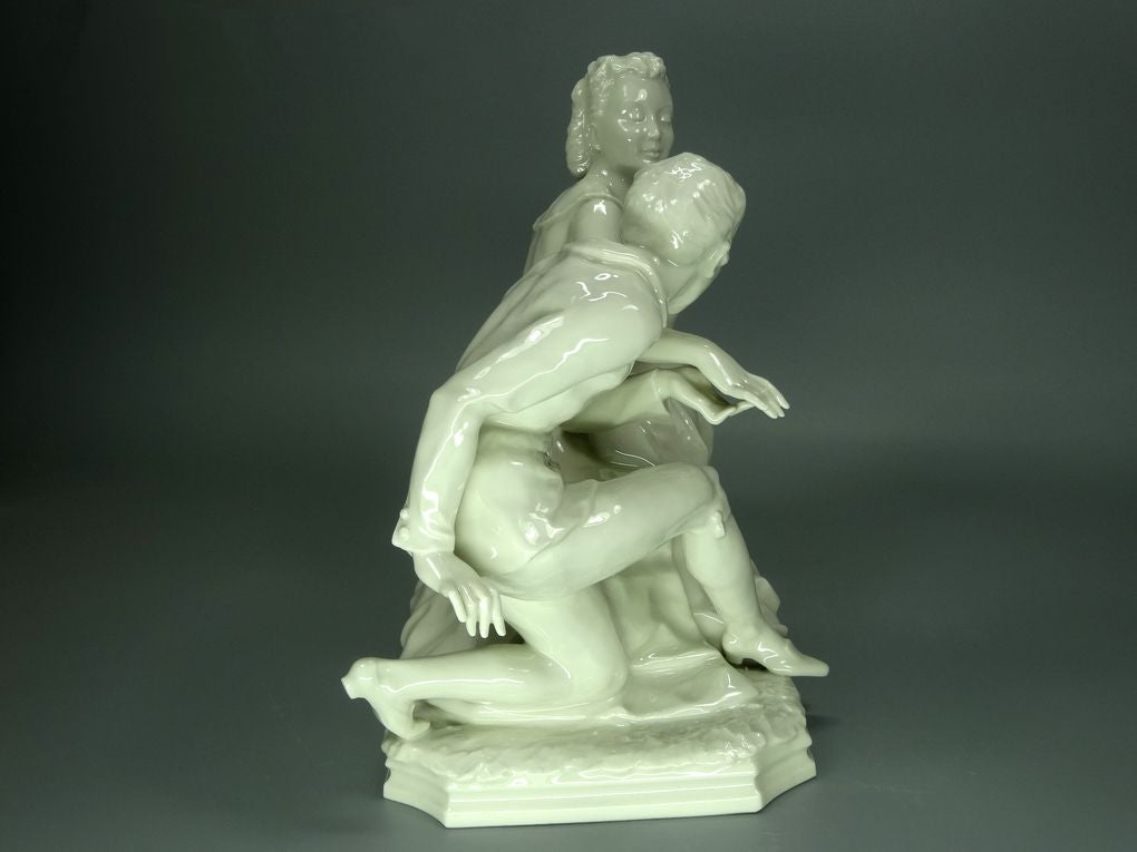Antique Romance Love Porcelain Figurine Original Hutschenreuther Art Sculpture #Ru719