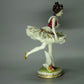 Antique Ballerina Girl Original Volkstedt 19th Porcelain Figurine Art Sculpture #Ru271