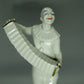 Antique Clown With Accordion Porcelain Figurine Original Rosenthal Art Sculpture #Ru314