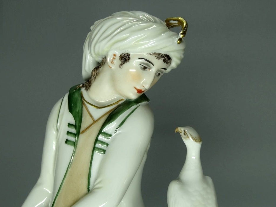 Antique Arab Falconry Original Rosenthal Porcelain Figurine Art Sculpture Decor #Ru267