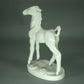 Antique White Foal Porcelain Figurine Original Meissen Art Sculpture Decor #Ru796
