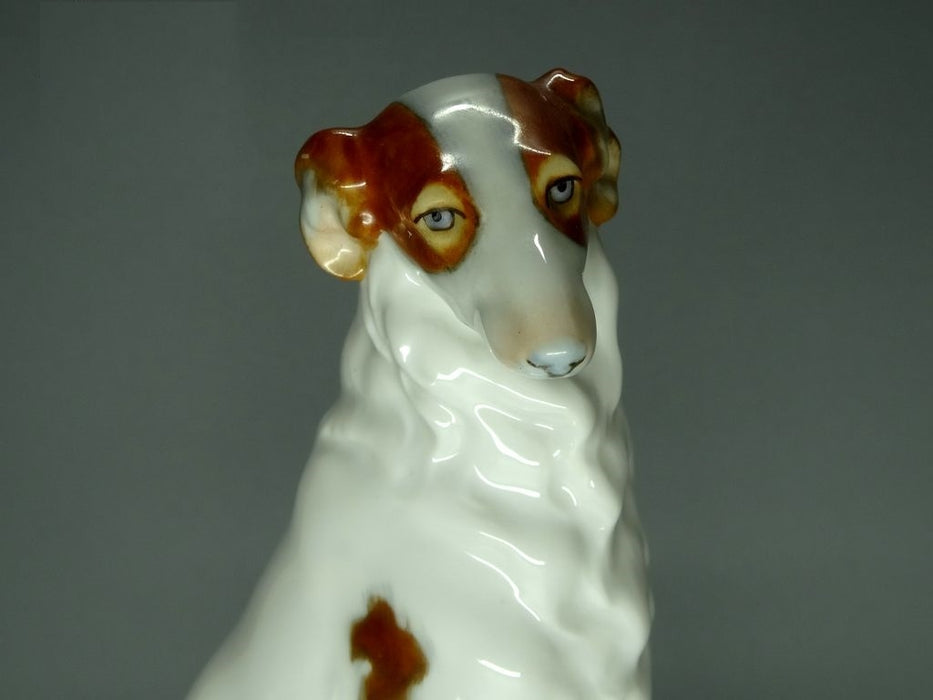 Antique Greyhound Doge Decor Porcelain Figurine Original Katzhutte Art Sculpture #Ru359