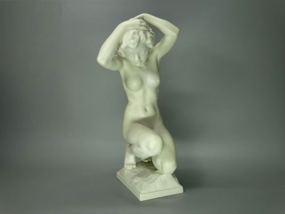 Vintage Femininity Lady Original Hutschenreuther Porcelain Figure Art Sculpture #Ru485