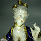 Vintage Lady Fun Time Porcelain Figurine Original Unterweissbach Art Sculpture Decor #Ru830