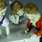 Vintage Funny Guys Porcelain Figurine Original Kister Alsbach 20th Art Sculpture Dec #Ru946