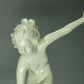 Vintage Nude Girl & Ball Porcelain Figure Original Hutschenreuther Art Sculpture #Ru350