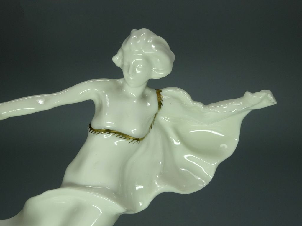 Antique Music Dance Porcelain Figurine Original Hutschenreuther 20th Art Sculpture Dec #Ru943