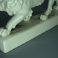 Vintage White Lion Original Hutschenreuther Porcelain Figurine Art Statue Decor #Ru560