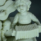Antique Rural Evening Children Porcelain Figurine Original Kister Alsbach Art Decor #Ru656
