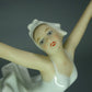 Vintage Ballerina Girl Porcelain Figurine Original Wallendorf Art Sculpture Decor #Ru711