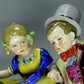 Antique JOLLY Guys Porcelain Figurine Original Muller & Co Art Sculpture Decor #Ru392