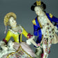 Antique Romance Gift Porcelain Figurine Original Volkstedt 20th Art Sculpture Dec #Ru952