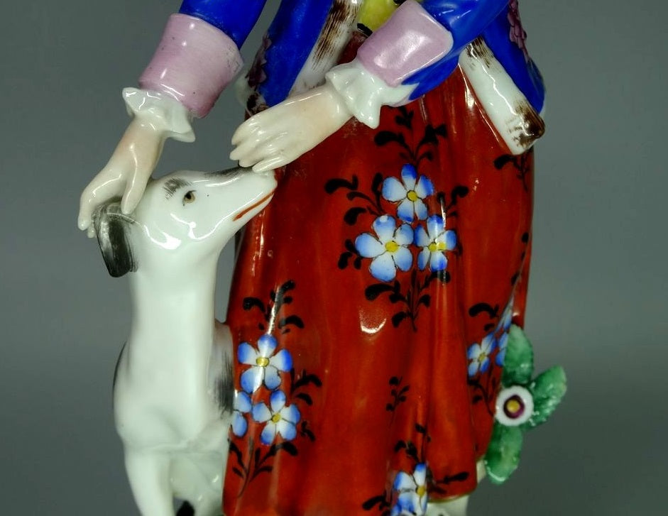 Antique Versailles Man Woman porcelain Figurine Samson France Art Decor #Ru90