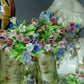 Vintage Mask Party Porcelain Figurine Original Fabris Italy Art Sculpture Decor #Ru256
