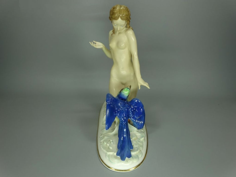 Antique New Friend Porcelain Figurine Original Hutschenreuther Art Sculpture Decor #Ru771