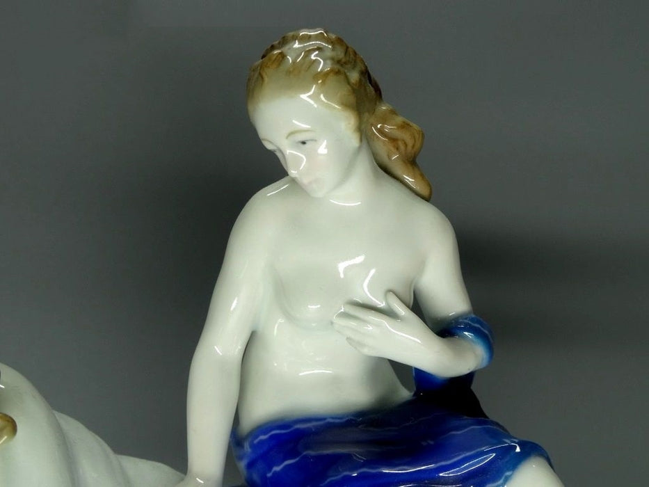 Antique Rape Of Europa Porcelain Figurine Original Karl Ens Art Sculpture Decor #Ru233