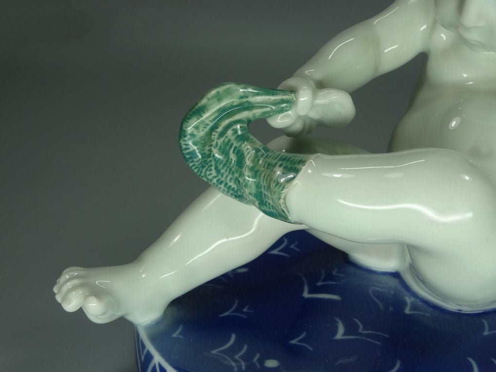 Antique Beech Childe Porcelain Figurine Original KARL ENS Art Sculpture Decor #Ru797