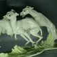 Running Greyhounds Porcelain Figure Original Hutschenreuther Large Art Sculpture #Ru221